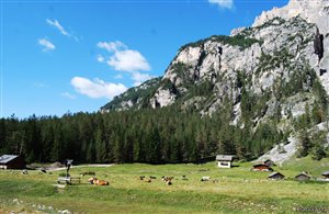 Regno dei Fanes nella regione turistica Plan de Corones