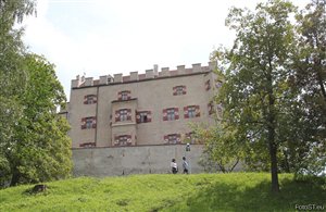 Castello di Brunico nella regione turistica Plan de Corones