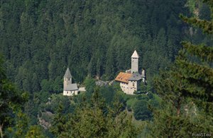 Castello Casanova nell'area di vacanze Plan de Corones