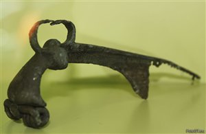 Reperto nel Antiquarium a San Lorenzo