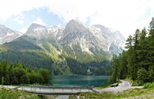 Lago di Anterselva in estate