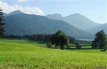 Paesaggio naturale a Rasun al Plan de Corones