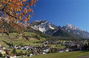 Vista su San Vigilio di Marebbe