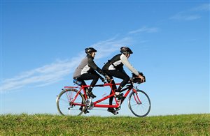 Gita in tandem lungo la ciclabile della Val Pusteria