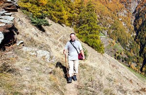 Sentiero di San Giacomo attraverso la zona del Plan de Corones
